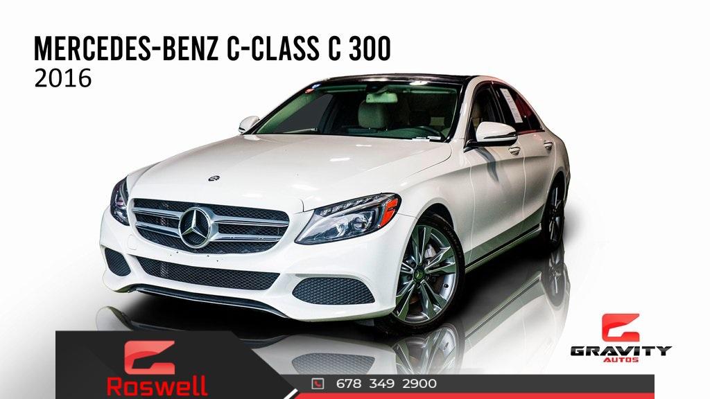 Used 2016 Mercedes-Benz C-Class C 300 for sale $23,992 at Gravity Autos Roswell in Roswell GA 30076 1