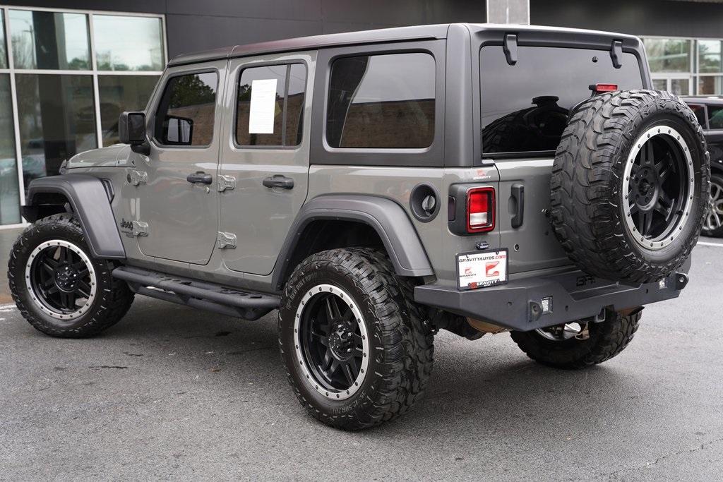 Used 2019 Jeep Wrangler Unlimited Sport S for sale $45,993 at Gravity Autos Roswell in Roswell GA 30076 10