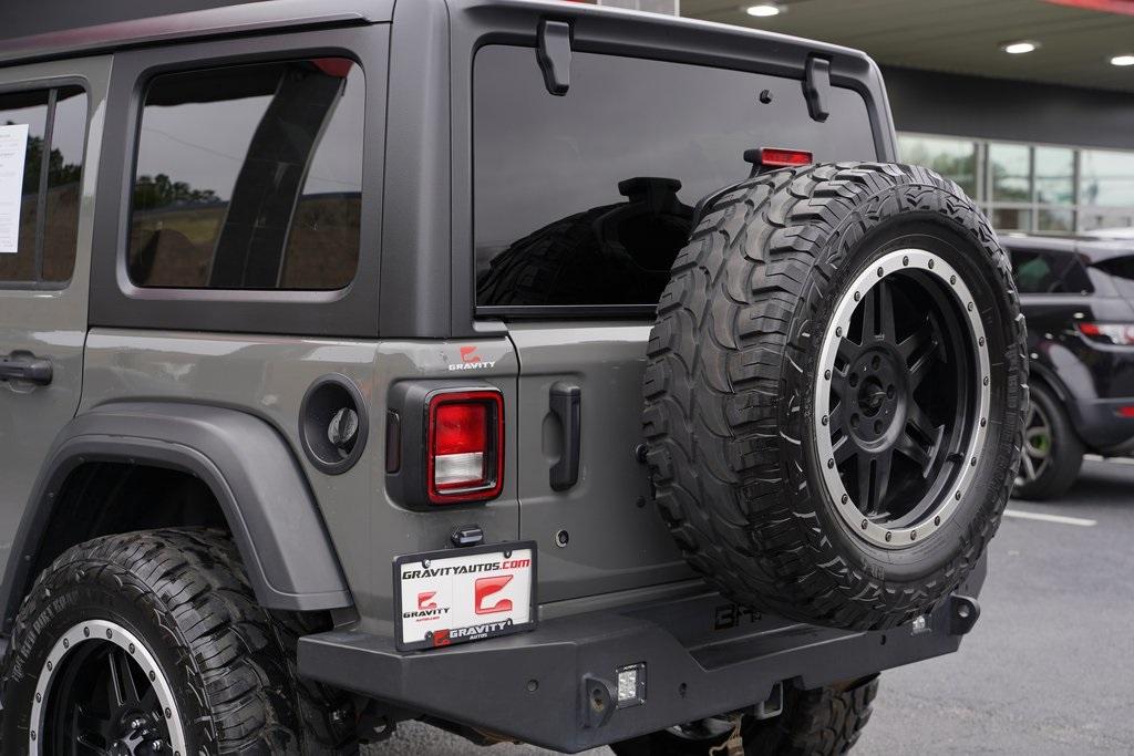 Used 2019 Jeep Wrangler Unlimited Sport S for sale $45,993 at Gravity Autos Roswell in Roswell GA 30076 13