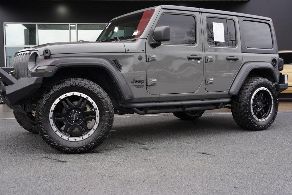 Used 2019 Jeep Wrangler Unlimited Sport S for sale $45,993 at Gravity Autos Roswell in Roswell GA 30076 2