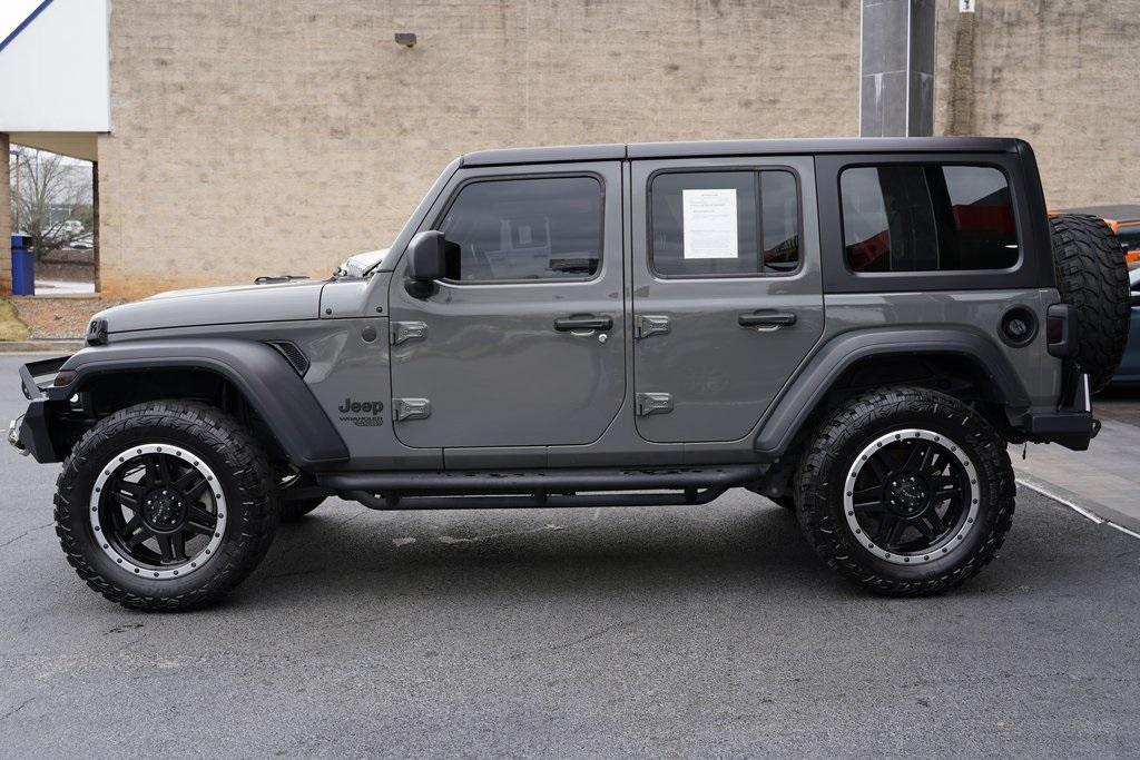 Used 2019 Jeep Wrangler Unlimited Sport S for sale $45,993 at Gravity Autos Roswell in Roswell GA 30076 3