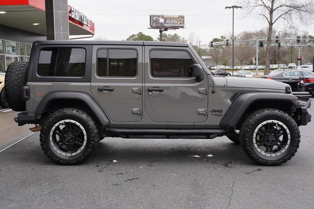 Used 2019 Jeep Wrangler Unlimited Sport S for sale $45,993 at Gravity Autos Roswell in Roswell GA 30076 7