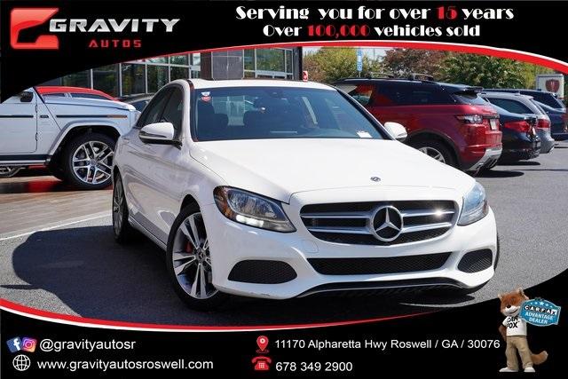Used 2018 Mercedes-Benz C-Class C 300 for sale Sold at Gravity Autos Roswell in Roswell GA 30076 1