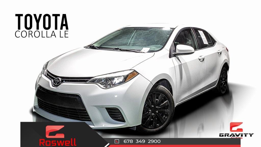 Used 2015 Toyota Corolla LE for sale $19,992 at Gravity Autos Roswell in Roswell GA 30076 1