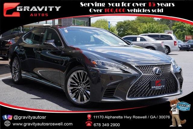 Used 2018 Lexus LS 500 for sale Sold at Gravity Autos Roswell in Roswell GA 30076 1