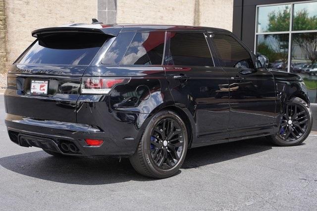 Used 2016 Land Rover Range Rover Sport 5.0L V8 Supercharged SVR for sale Sold at Gravity Autos Roswell in Roswell GA 30076 13