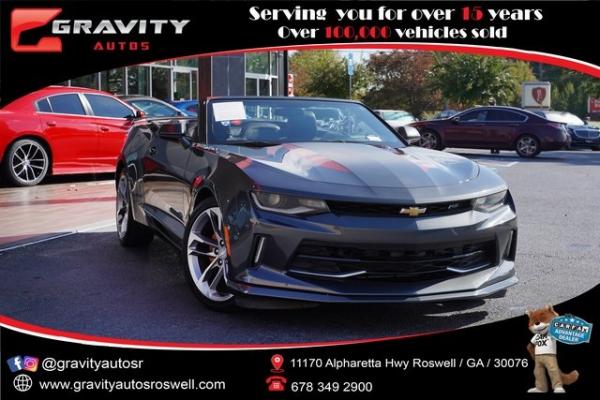 Used 2017 Chevrolet Camaro 2LT for sale $30,983 at Gravity Autos Roswell in Roswell GA