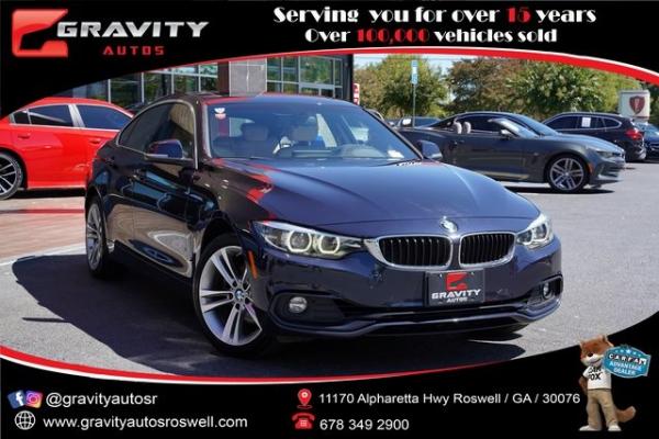 Used 2018 BMW 4 Series 430i xDrive Gran Coupe for sale $31,993 at Gravity Autos Roswell in Roswell GA