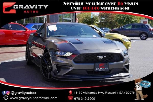 Used 2019 Ford Mustang EcoBoost for sale $32,993 at Gravity Autos Roswell in Roswell GA