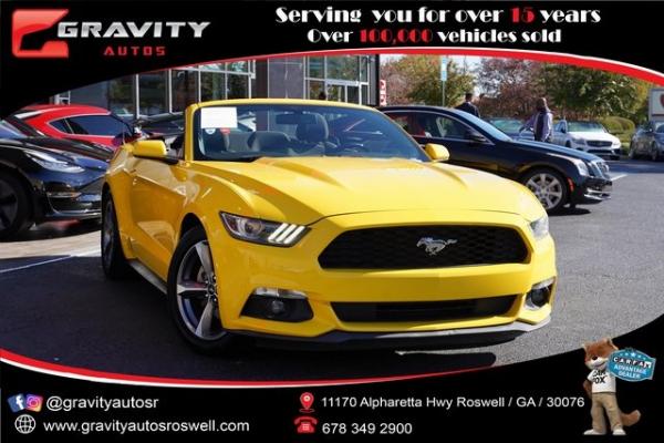Used 2015 Ford Mustang V6 for sale $23,993 at Gravity Autos Roswell in Roswell GA