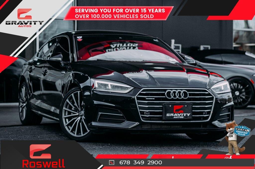Used 2018 Audi A5 2.0T Premium Plus for sale Sold at Gravity Autos Roswell in Roswell GA 30076 1