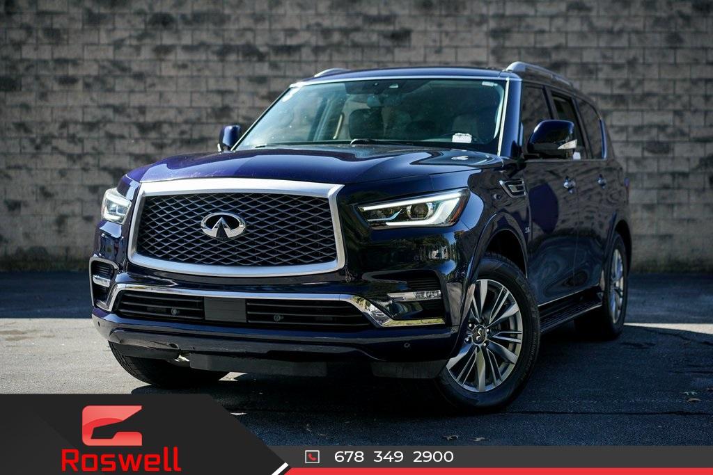 Used 2018 INFINITI QX80 Base for sale $43,990 at Gravity Autos Roswell in Roswell GA 30076 1