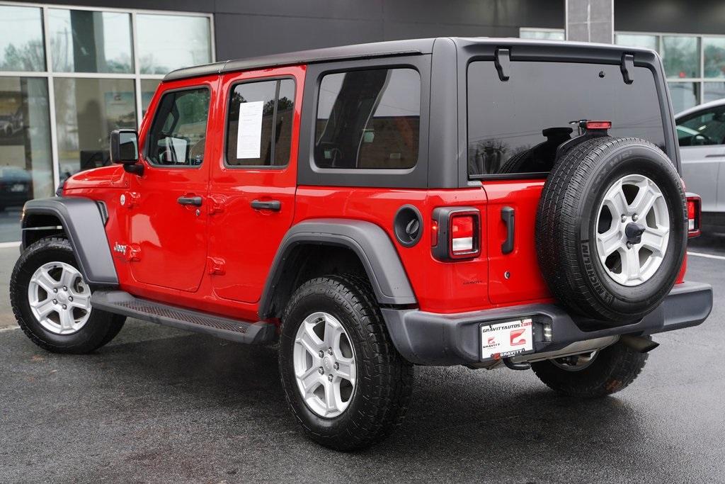 Used 2019 Jeep Wrangler Unlimited Sport for sale $40,493 at Gravity Autos Roswell in Roswell GA 30076 10