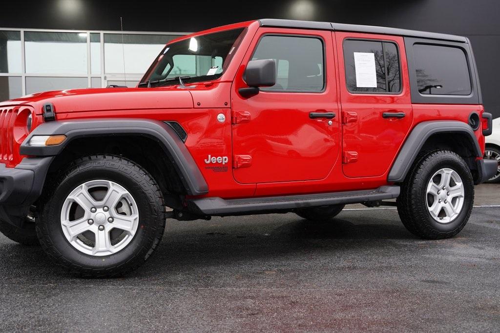 Used 2019 Jeep Wrangler Unlimited Sport for sale $40,493 at Gravity Autos Roswell in Roswell GA 30076 2