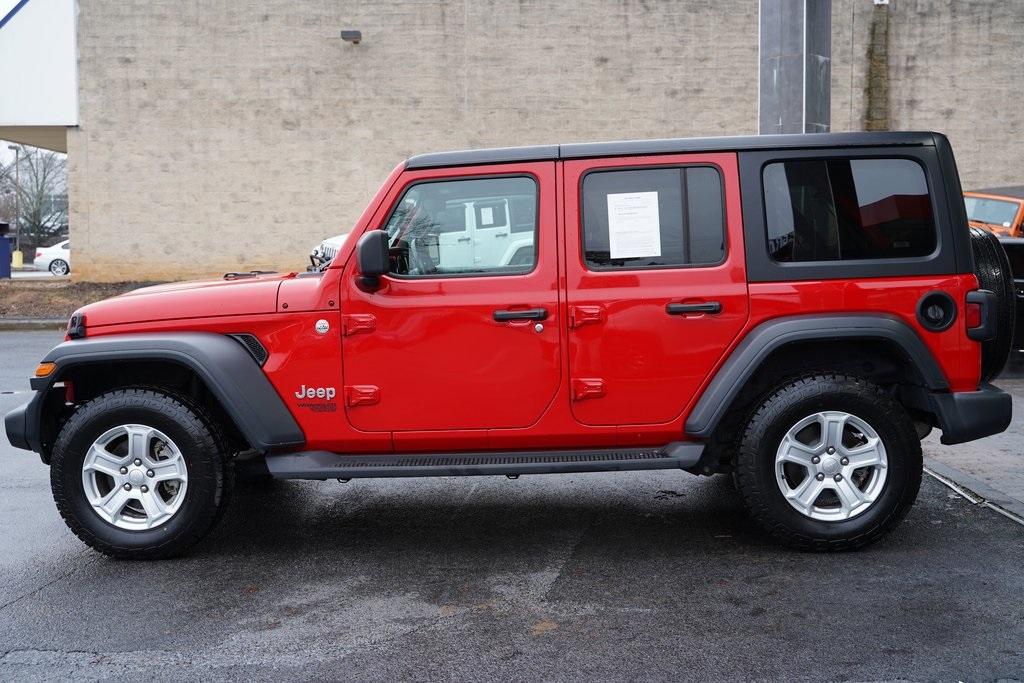 Used 2019 Jeep Wrangler Unlimited Sport for sale $40,493 at Gravity Autos Roswell in Roswell GA 30076 3