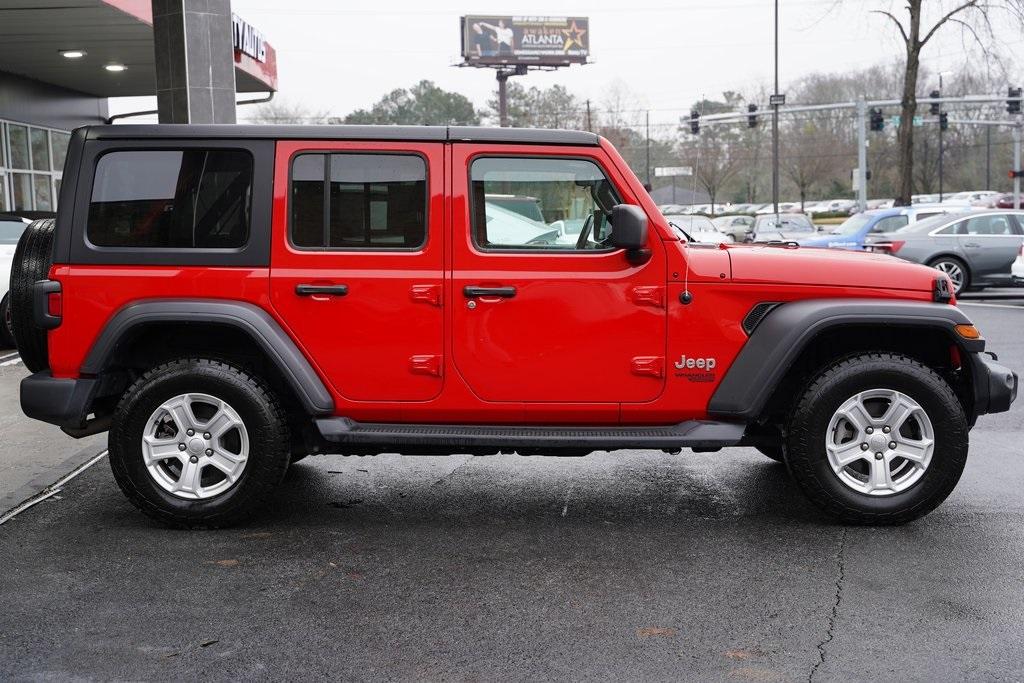 Used 2019 Jeep Wrangler Unlimited Sport for sale $40,493 at Gravity Autos Roswell in Roswell GA 30076 7