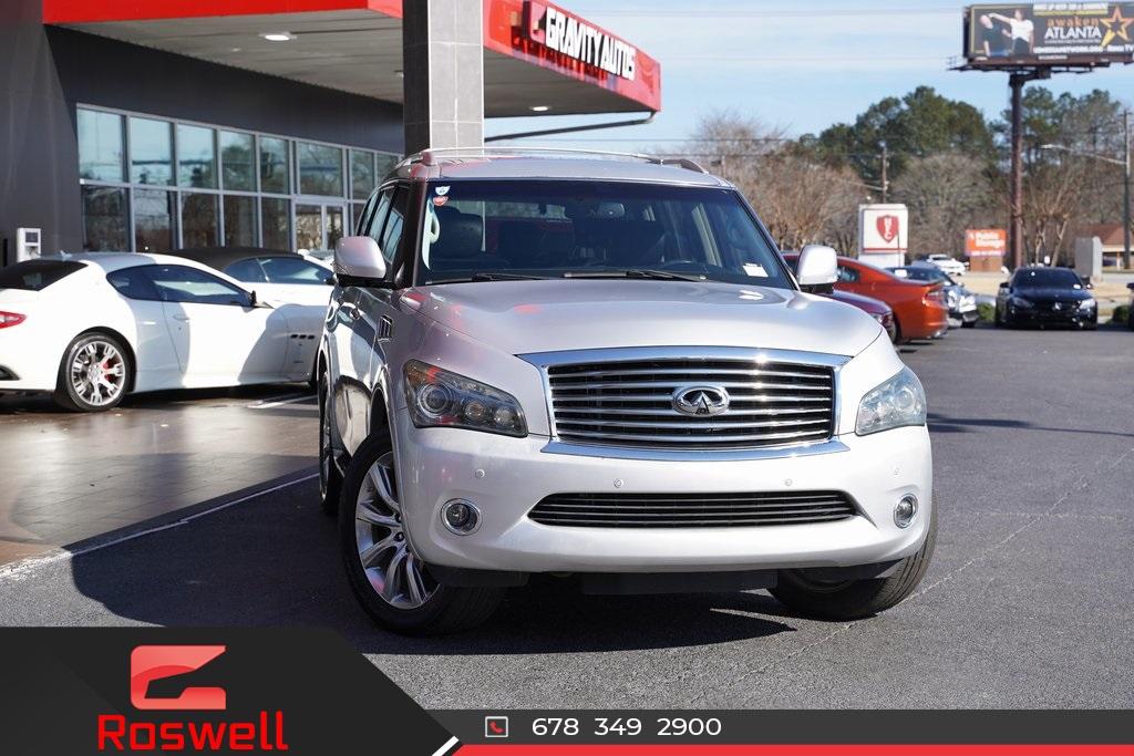 Used 2014 INFINITI QX80 Base for sale Sold at Gravity Autos Roswell in Roswell GA 30076 1