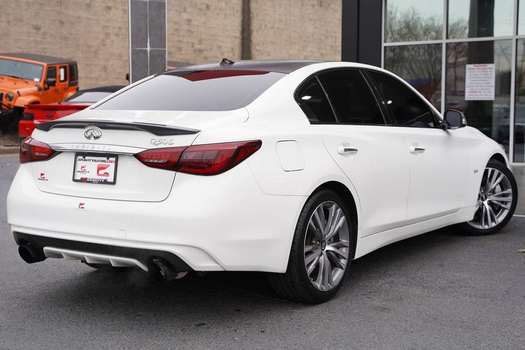 Used 2018 INFINITI Q50 Sport for sale $36,493 at Gravity Autos Roswell in Roswell GA 30076 12