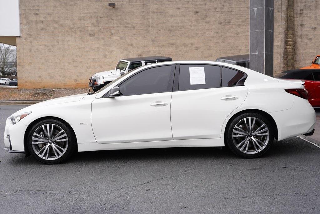 Used 2018 INFINITI Q50 Sport for sale $36,493 at Gravity Autos Roswell in Roswell GA 30076 3