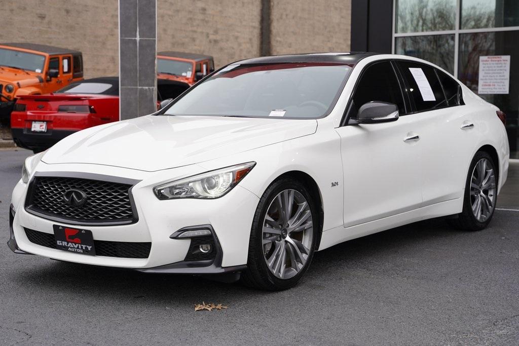 Used 2018 INFINITI Q50 Sport for sale $36,493 at Gravity Autos Roswell in Roswell GA 30076 4