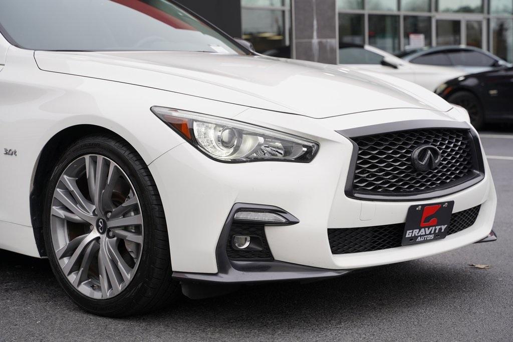 Used 2018 INFINITI Q50 Sport for sale $36,493 at Gravity Autos Roswell in Roswell GA 30076 8