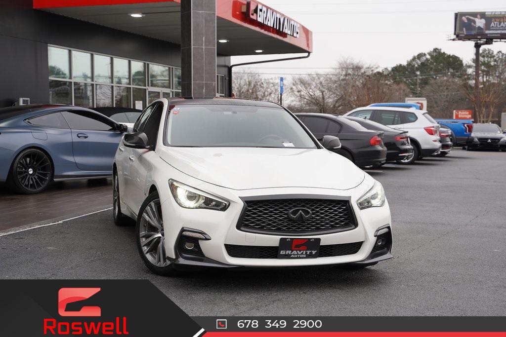 Used 2018 INFINITI Q50 Sport for sale Sold at Gravity Autos Roswell in Roswell GA 30076 1