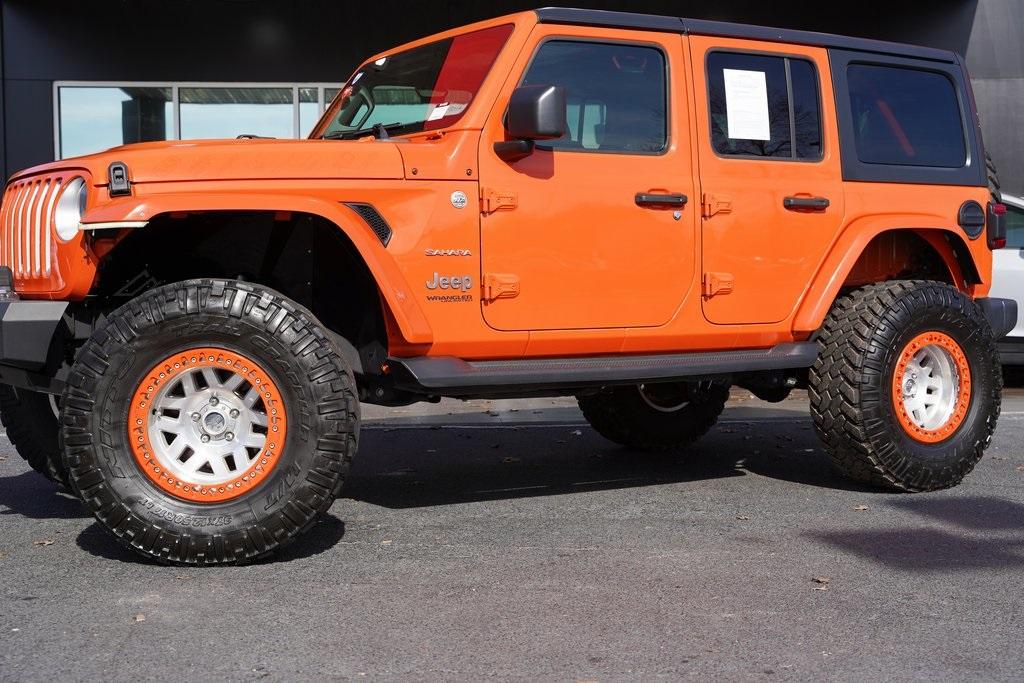 Used 2018 Jeep Wrangler Unlimited Sahara for sale $51,993 at Gravity Autos Roswell in Roswell GA 30076 2