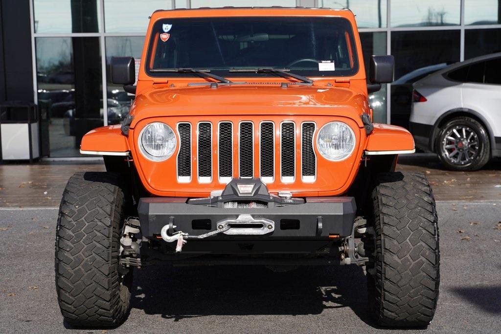 Used 2018 Jeep Wrangler Unlimited Sahara for sale $51,993 at Gravity Autos Roswell in Roswell GA 30076 5