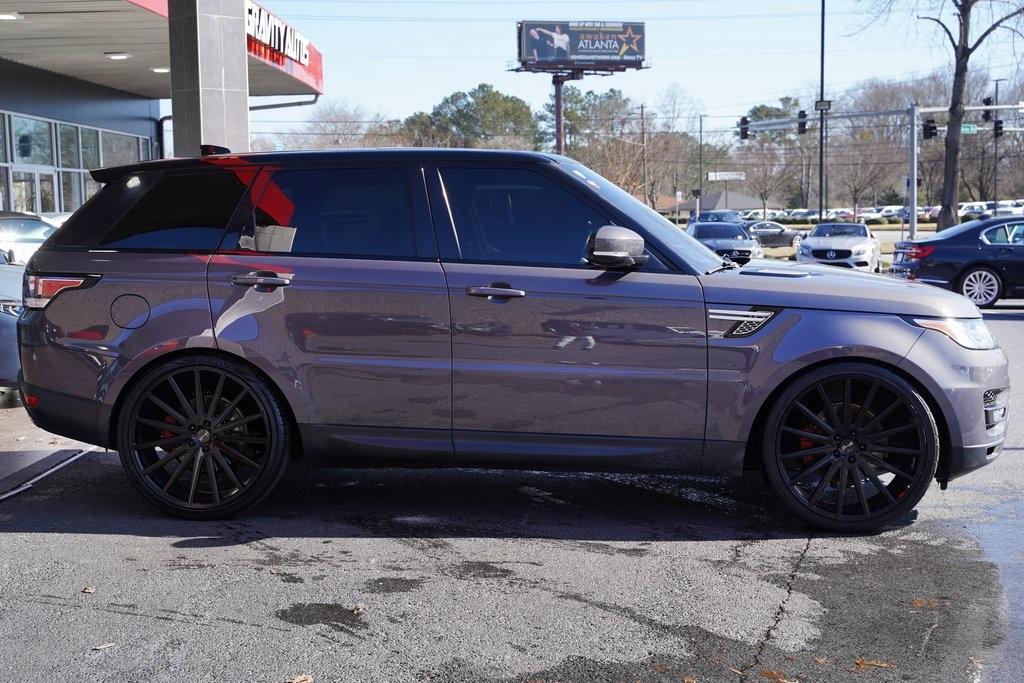 Used 2017 Land Rover Range Rover Sport 3.0L V6 Supercharged HSE for sale Sold at Gravity Autos Roswell in Roswell GA 30076 7