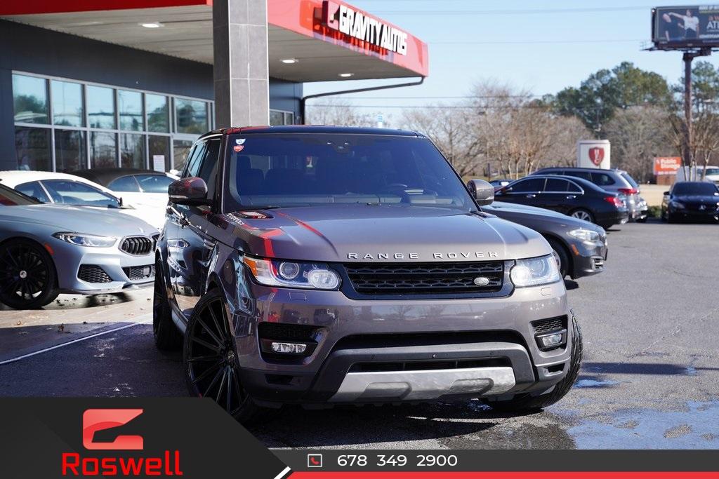 Used 2017 Land Rover Range Rover Sport 3.0L V6 Supercharged HSE for sale $57,993 at Gravity Autos Roswell in Roswell GA 30076 1