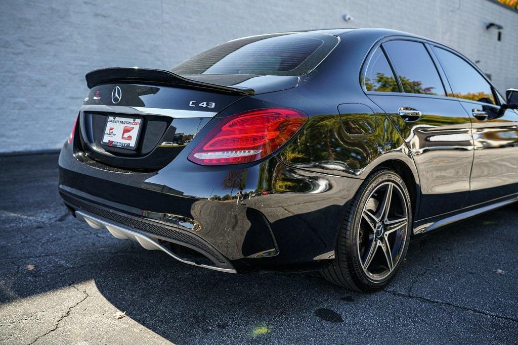 Used 2018 Mercedes-Benz C-Class C 43 AMG for sale $43,992 at Gravity Autos Roswell in Roswell GA 30076 14