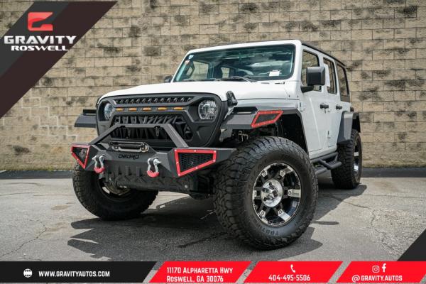 Used 2019 Jeep Wrangler Unlimited Sport S for sale $44,997 at Gravity Autos Roswell in Roswell GA