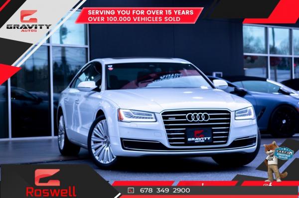 Used 2015 Audi A8 3.0T for sale $33,991 at Gravity Autos Roswell in Roswell GA