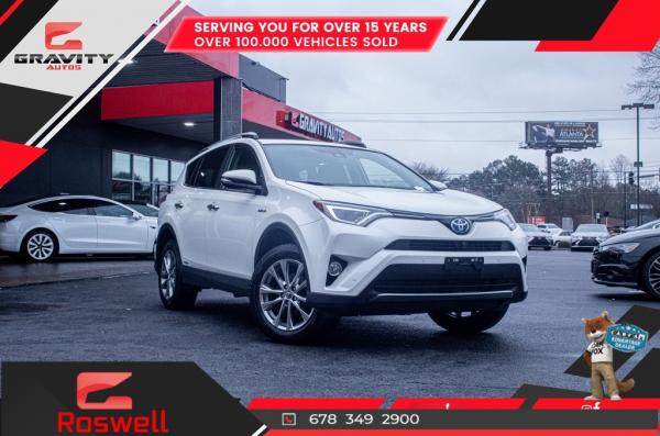 Used 2018 Toyota RAV4 Hybrid Limited for sale $32,991 at Gravity Autos Roswell in Roswell GA