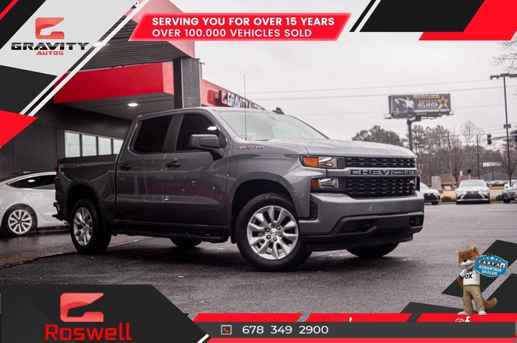Used 2022 Chevrolet Silverado 1500 LTD Custom for sale $43,991 at Gravity Autos Roswell in Roswell GA 30076 1