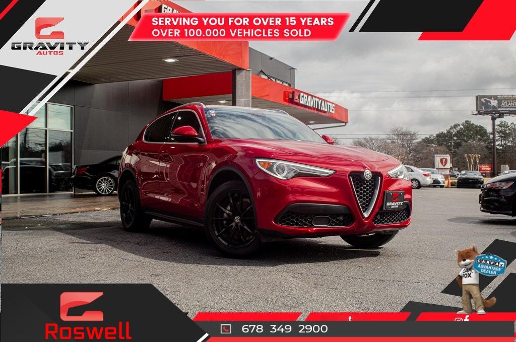 Used 2018 Alfa Romeo Stelvio Ti for sale $33,491 at Gravity Autos Roswell in Roswell GA 30076 1