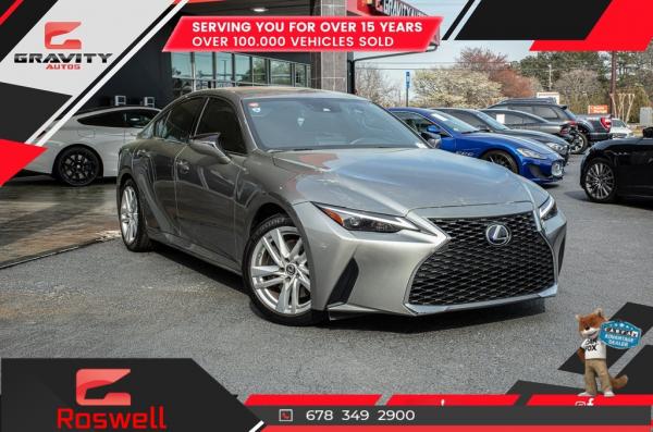 Used 2021 Lexus IS 300 for sale $41,494 at Gravity Autos Roswell in Roswell GA