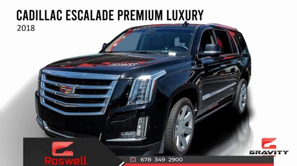 Used 2018 Cadillac Escalade Premium Luxury for sale $61,491 at Gravity Autos Roswell in Roswell GA