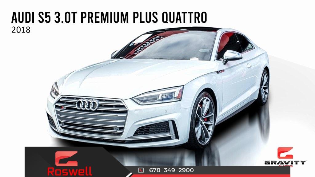 Used 2018 Audi S5 3.0T Premium Plus for sale $43,491 at Gravity Autos Roswell in Roswell GA 30076 1