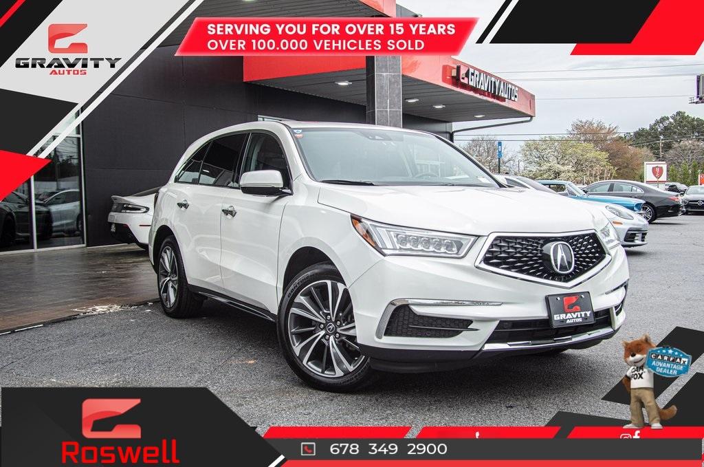 Used 2019 Acura MDX 3.5L Technology Package for sale Sold at Gravity Autos Roswell in Roswell GA 30076 1