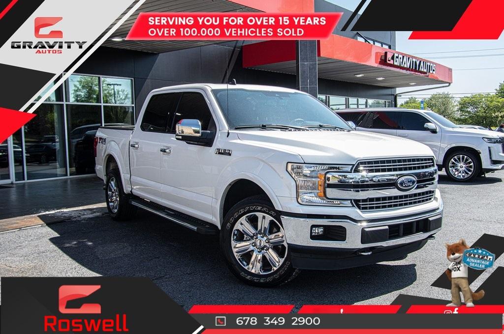 Used 2020 Ford F-150 Lariat for sale $55,991 at Gravity Autos Roswell in Roswell GA 30076 1