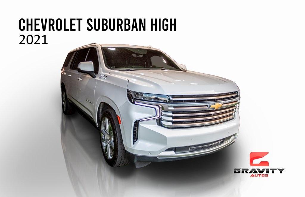 Used 2021 Chevrolet Suburban High Country for sale Sold at Gravity Autos Roswell in Roswell GA 30076 8