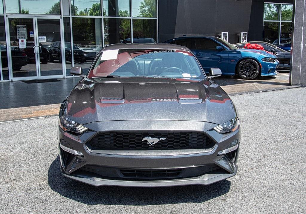 Used 2018 Ford Mustang EcoBoost Premium for sale Sold at Gravity Autos Roswell in Roswell GA 30076 2