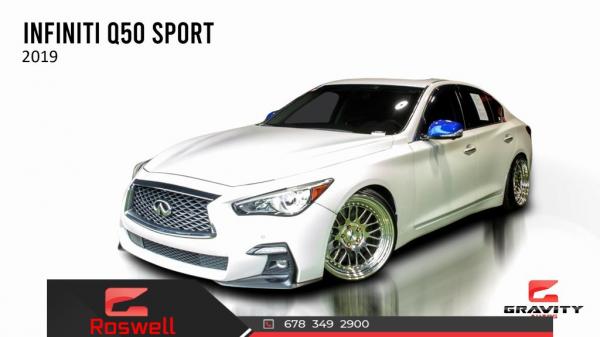 Used 2019 INFINITI Q50 Sport for sale $40,992 at Gravity Autos Roswell in Roswell GA