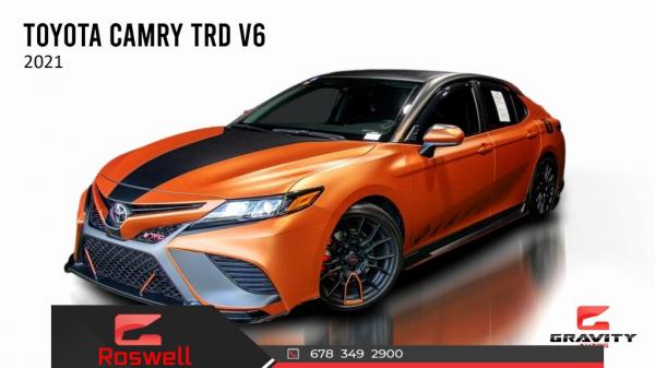 Used 2021 Toyota Camry TRD V6 for sale $42,994 at Gravity Autos Roswell in Roswell GA