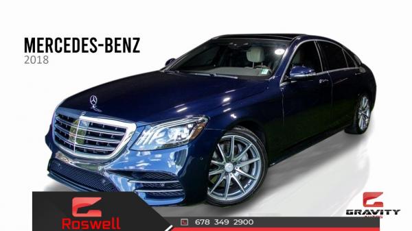 Used 2018 Mercedes-Benz S-Class S 450 for sale $55,992 at Gravity Autos Roswell in Roswell GA