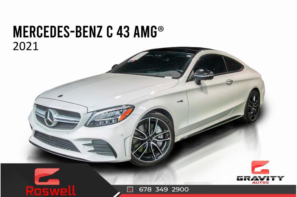 Used 2021 Mercedes-Benz C-Class C 43 AMG for sale $65,994 at Gravity Autos Roswell in Roswell GA 30076 1