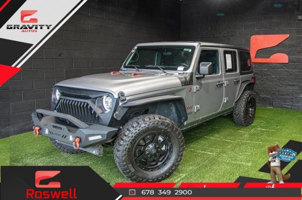 Used 2019 Jeep Wrangler Unlimited Sport S for sale $39,992 at Gravity Autos Roswell in Roswell GA