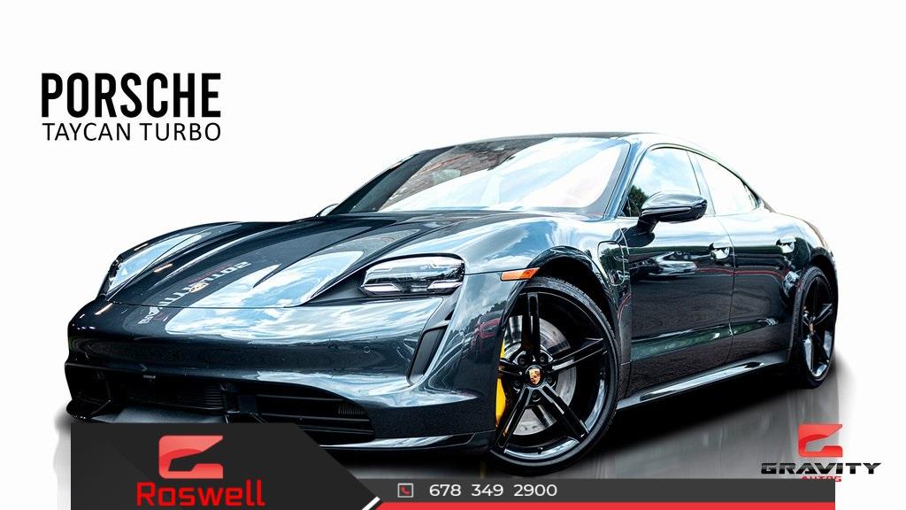 Used 2020 Porsche Taycan Turbo for sale $165,992 at Gravity Autos Roswell in Roswell GA 30076 1