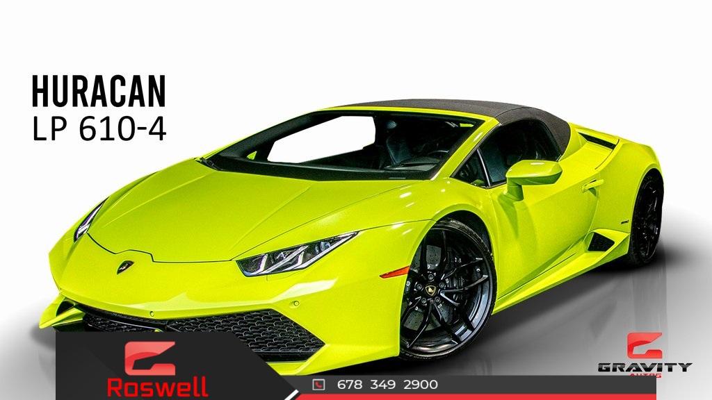 Used 2017 Lamborghini Huracan LP610-4S for sale $251,991 at Gravity Autos Roswell in Roswell GA 30076 1